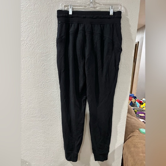 Lululemon Warm Down High Rise Jogger Modal Fleece Casual Pants in Black size 6 - Picture 7 of 10